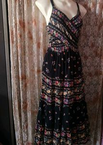 Boho Floral Maxi Dress