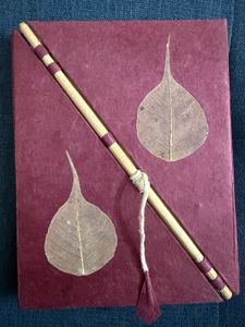 Handmade Leaf Journal