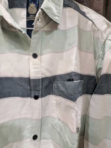 Men's Striped Casual Shirt