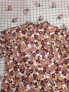 "Korean Style Anko Floral Dress - Size 10"