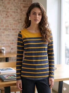 Striped Long Sleeve Top