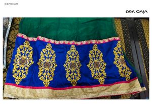 Elegant Green Embroidered Anarkali