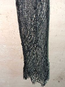 Sheer Turtleneck Long Sleeve Top