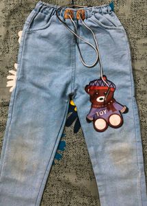 Cute Hello Kitty &amp; Teddy Jeans (Set of 3)