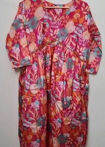 Vibrant Floral Kurta Set