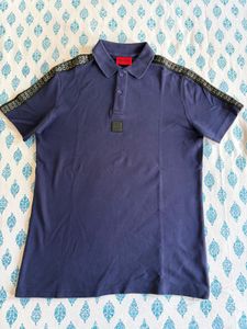 Hugo Boss Men's Navy Polo Shirt