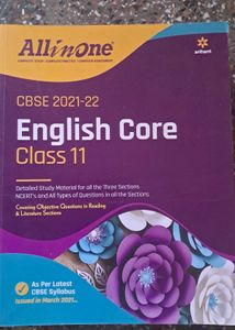 All in One English Core Class 11 Book