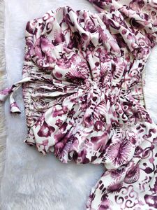 Chic Puff Sleeve Crop Top