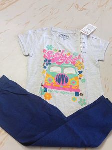 4-6 year Girls Friends Top &amp; Bottom Set