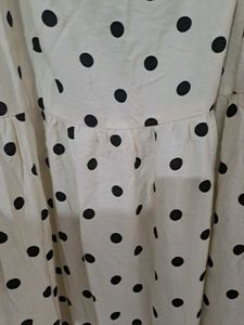 zudio Chic Polka Dot Maxi Dress