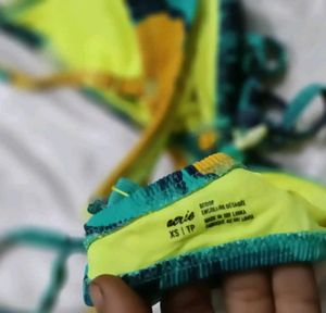 Floral Print Bikini Top h&amp;m penty