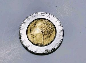 Italy 500 Lire 1990 Coin
