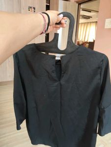 Van Heusen Black Formal Top