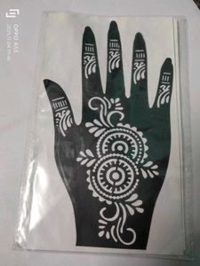 Henna Tattoo Stencil