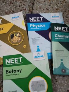 NEET Physics, Chemistry, Botany Study Packages