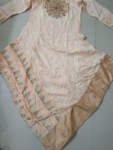 Elegant Peach kurta