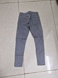 Stylish Grey Denim Jeans