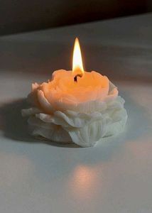 Premium Handmade big Peony Flower Scented Candle -