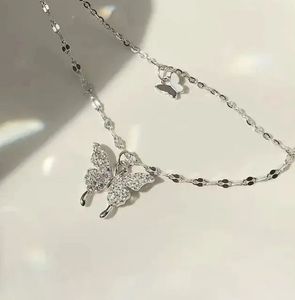 Dainty Layered Butterfly Necklace
