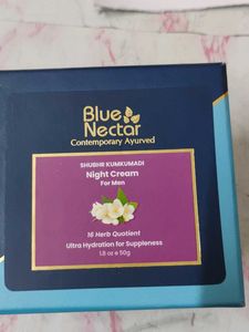 Blue Nectar Night Cream for Men