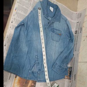 Classic Blue Denim Shirt