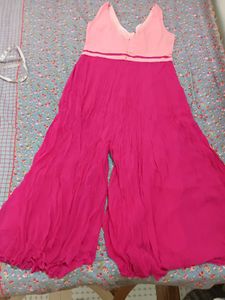 Elegant Pink Jumpsuit