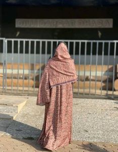 PREMIUM PASHMINA Printed Abaya