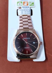 Gasiq Quartz Rose Gold Watch