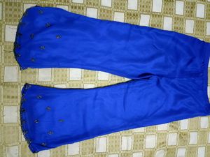 Elegant Blue Embroidered Kurta Set