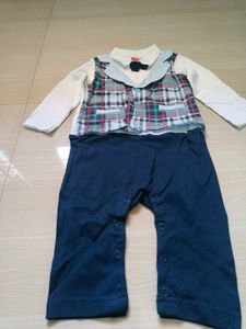 Baby Boy Romper with Bowtie