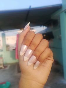 French Tip Press-On Nails