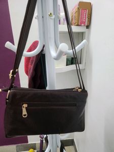 Teakwood  Leather  Sling bag