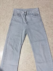 Light Wash Wide Leg Jeans
