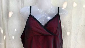Sheer Lace Trim Crop Top