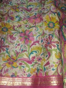 Beautifully Printed Saree