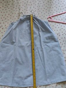 H&amp;M Blue Striped chic dress
