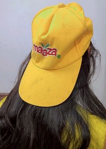 Cool Summer Yellow Cap 🧢 ( washable, Adjustable)