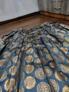 Stunning Grey &amp; Gold ethnic skirt