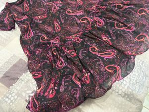 Stylish Paisley Print Wrap Dress💕