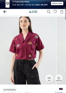 Superdry Varsity Embroidered Shirt