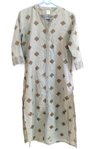 Gray Kurta Set