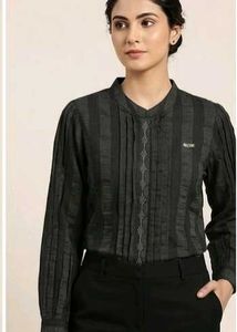 Elegant  black top  with Embellishments
