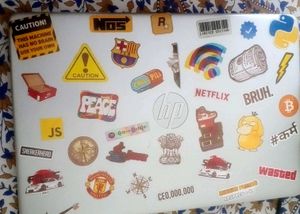 Synthetic Laptop Stickers | High Quality Sticker