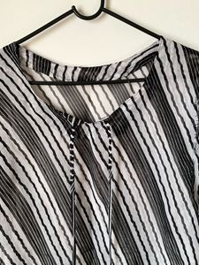 Chic Striped Tunic Top