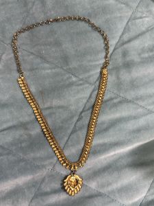 Vintage Gold-Tone Lion Pendant Necklace