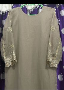 Embroidered Kurta Set with Dupatta