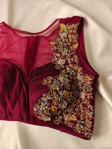 Maroon Lehenga Choli Set