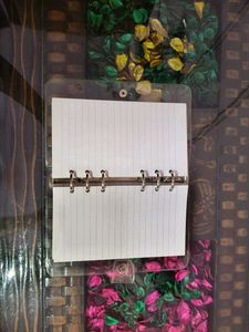 BTS A6 Clear 6-Ring Binder Journal / Photocard Dia