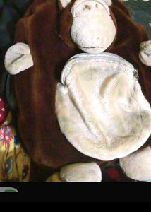 Cute Monkey Plush Backpack