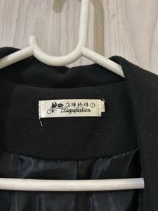 Chic Black Longline Blazer